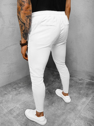 Pánske Chino Nohavice Biele OZONEE DJ/2301/22