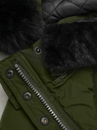 Dámska bunda khaki OZONEE O/W377Z