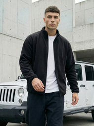 Pánska Mikina Čierna OZONEE JS/HH016/3