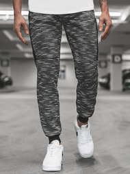 Pánske tepláky grafitové OZONEE JS/K60003