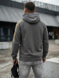 Pánska Mikina Grafitová OZONEE JS/8B1730/5Z