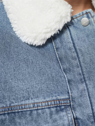 Dámska Riflová Bunda Modrá OZONEE O/Z02Z