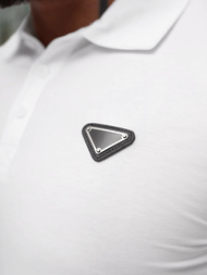 Pánska Polokošeľa Bielé OZONEE NB/MT3122