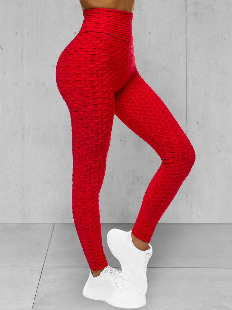 Dámska dvojdielna tepláková súprava Červený OZONEE JS/YW88037/5