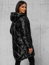 Dámska bunda čierna OZONEE JS/5M3189/392Z