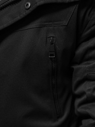 Pánska Zimná Bunda Čierna OZONEE JS/22M315/392