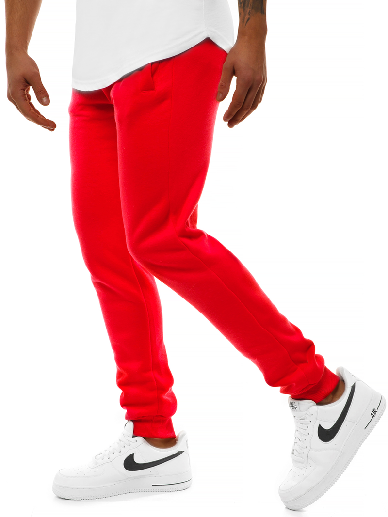 Pánske tepláky Červené MEN/CK01