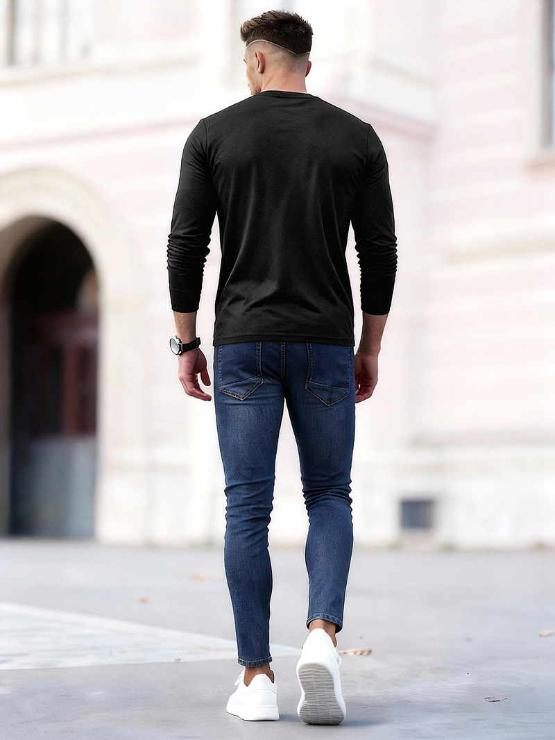 Pánske Rifle Tmavomodré OZONEE O/JK2951Z