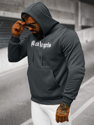 Pánska Mikina Grafitová OZONEE JS/27B6509/5