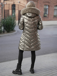 Dámska Bunda Zlato OZONEE JS/16M9100/403Z