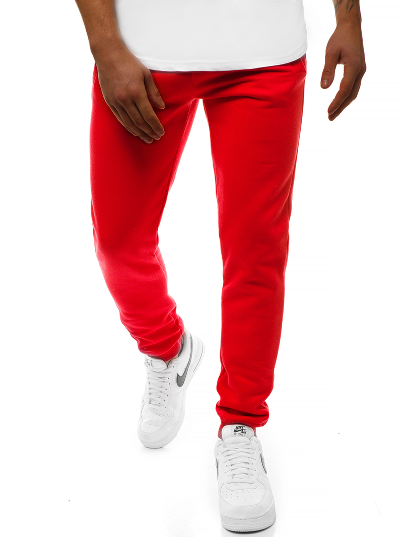 Pánske tepláky Červené MEN/CK01