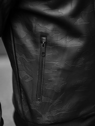 Pánska Bunda Čierna OZONEE O/3A63