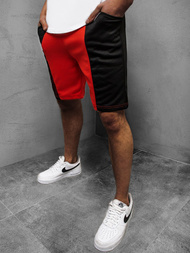 Pánske kraťasy Červeno-Čierny OZONEE JS/81016Z