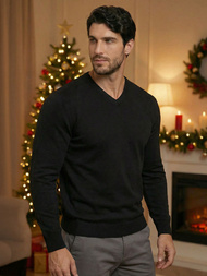 Pánsky Sveter Čierny OZONEE NB/MMB601/4Z