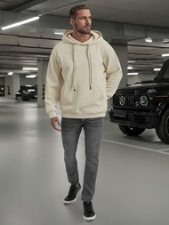 Pánska Mikina Ecru OZONEE O/G3065