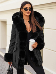 Dámska Zimná Bunda Čierna OZONEE JS/16M9062/392Z