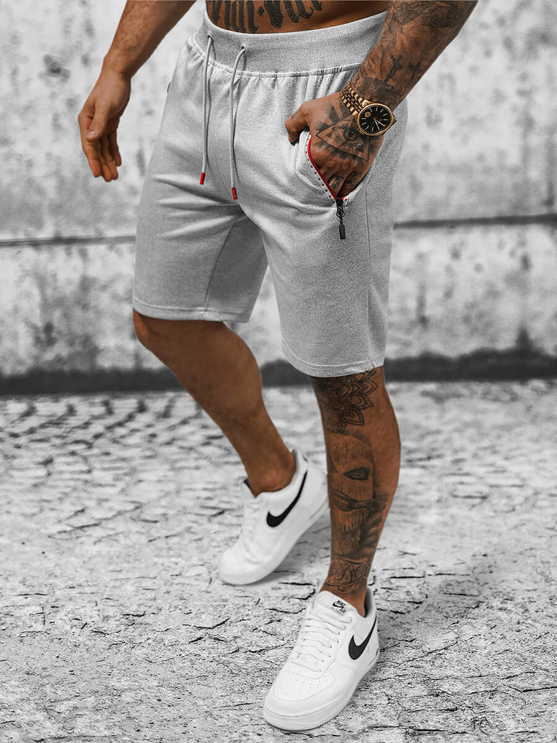 Pánske Kraťasy Sivý OZONEE JS/8K297