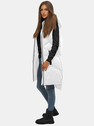 Dámska Vesta Biela OZONEE JS/M788/281