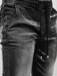 Pánske Jogger Nohavice Čierne OZONEE NB/MP0118N