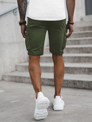 Pánske Chino Kraťasy Zelené OZONEE T/BB70011/3