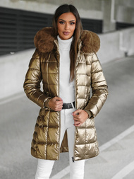 Dámska Bunda Zlato OZONEE JS/16M9120/403Z