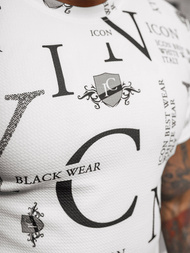 Pánske Tričko Biele OZONEE O/T6482