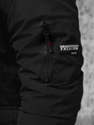 Pánska Bunda Čierna OZONEE JS/5M718/392