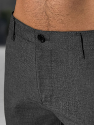 Pánske Chino Kraťasy Grafitové OZONEE DJ/4400