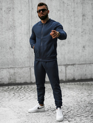 Pánska Tepláková Súprava Námornícky Modry OZONEE JS/8C76/25