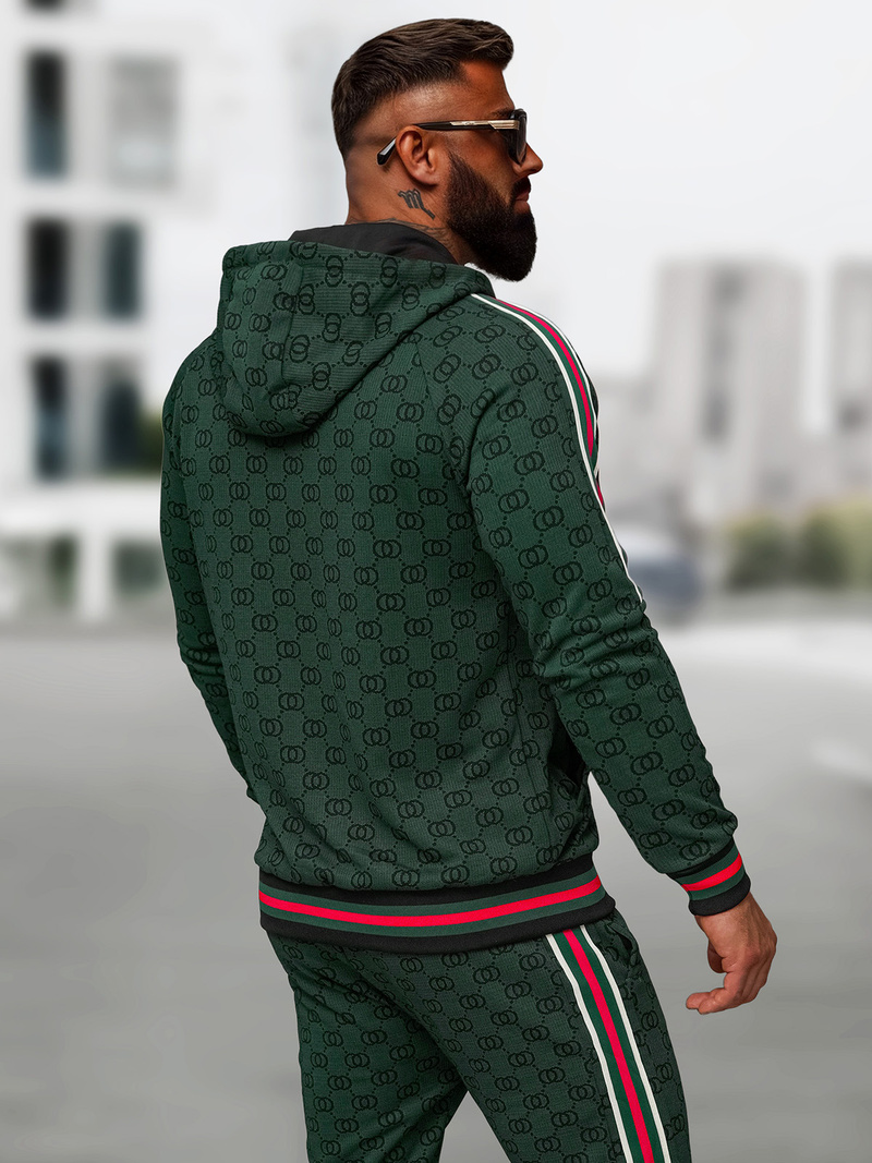 Pánska Tepláková Súprava Zelený OZONEE O/FF5111AB