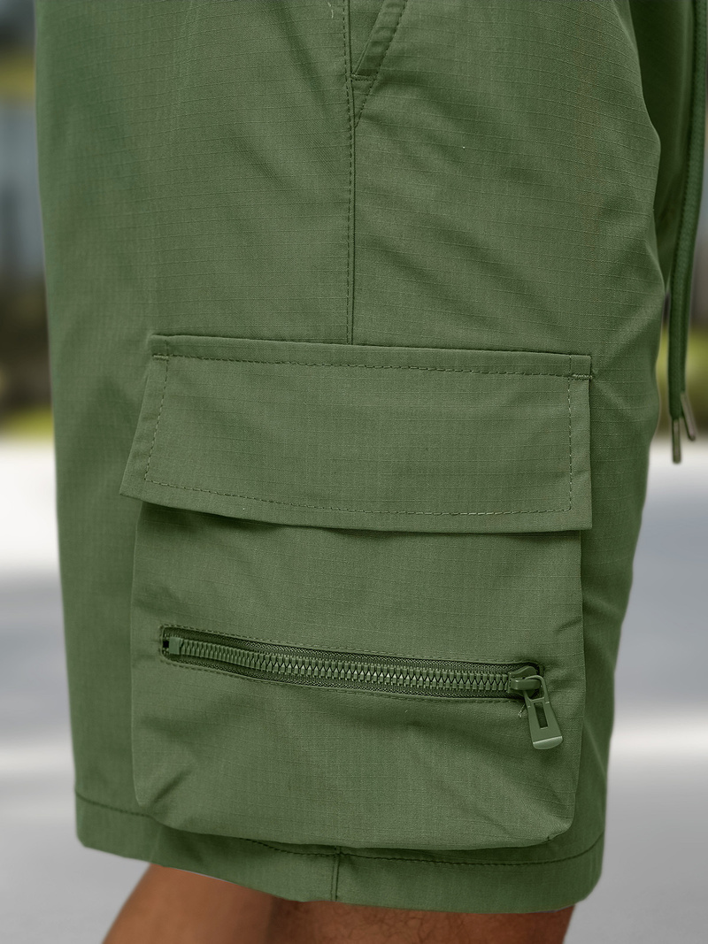 Pánske kraťasy khaki OZONEE JS/27K6538/60