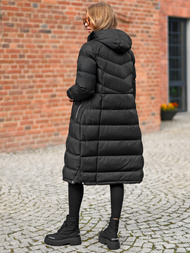 Dámska bunda čierna OZONEE JS/M736/392Z