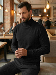 Pánsky Sveter Čierny OZONEE JS/59B3603/3