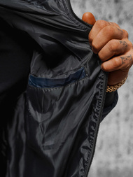 Pánska Bunda Námornícka Modrá OZONEE JS/MY21Z