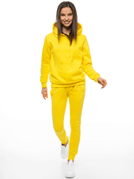 Dámske tepláky žlté OZONEE JS/CK01