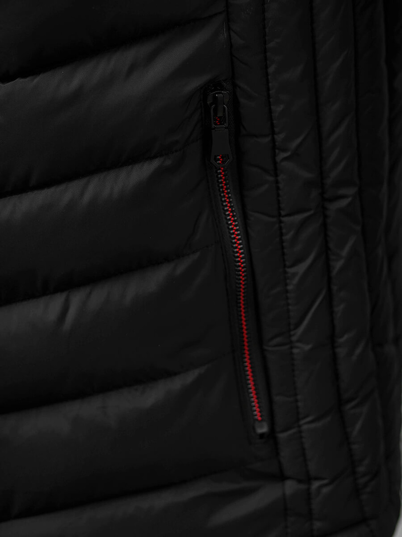 Pánska Vesta Čierna OZONEE N/7133Z