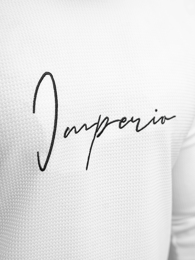 Pánska Mikina Biela OZONEE O/D7197Z