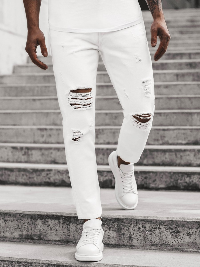 Pánske rifle Biele OZONEE B/55082