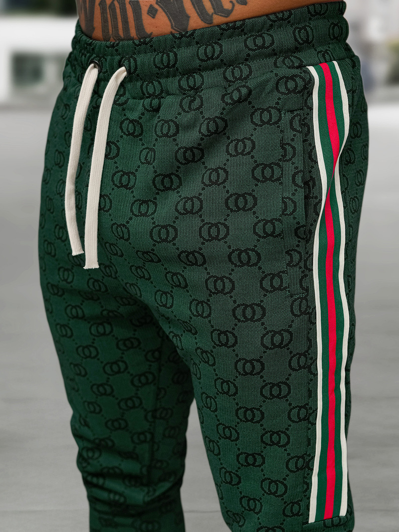 Pánska Tepláková Súprava Zelený OZONEE O/FF5111AB