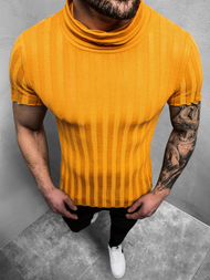 Pánsky sveter Camelový OZONEE L/2294Z