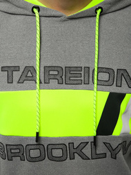 Pánska Mikina Sivá OZONEE JS/DD20131