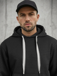 Pánska Mikina Čierna OZONEE O/G3065