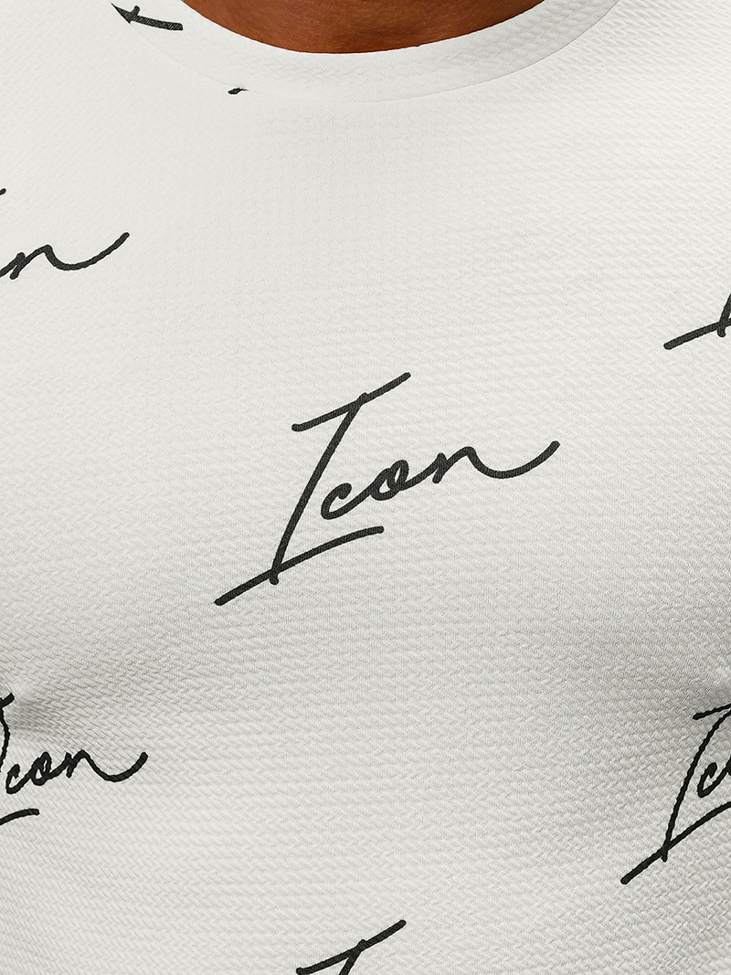 Pánska Mikina Biela OZONEE O/D7401