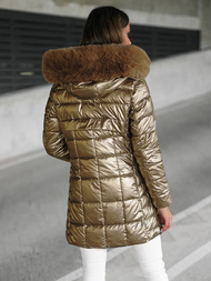 Dámska Bunda Zlato OZONEE JS/16M9120/403Z