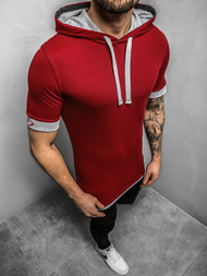 Pánske Tričko Bordové OZONEE O/1273Z