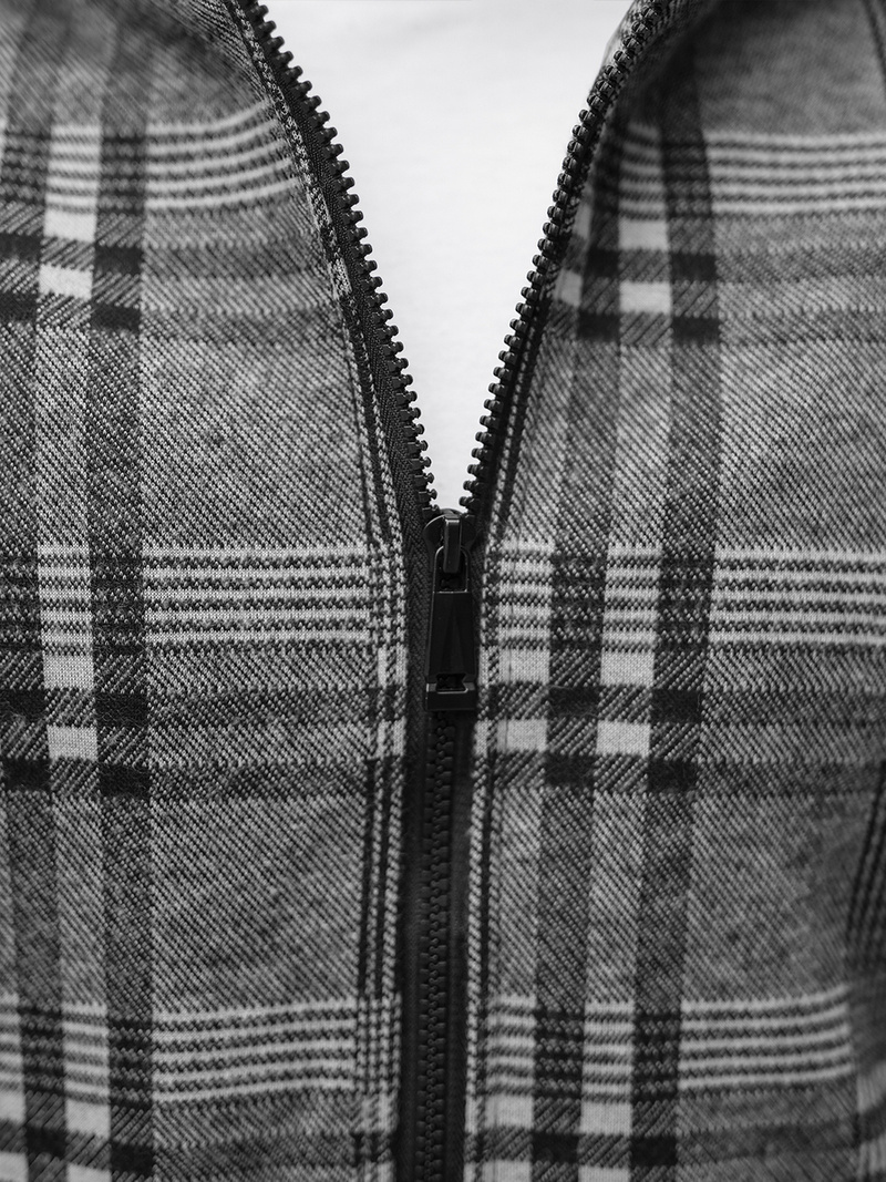 Pánska Bunda Sivá OZONEE O/3A58