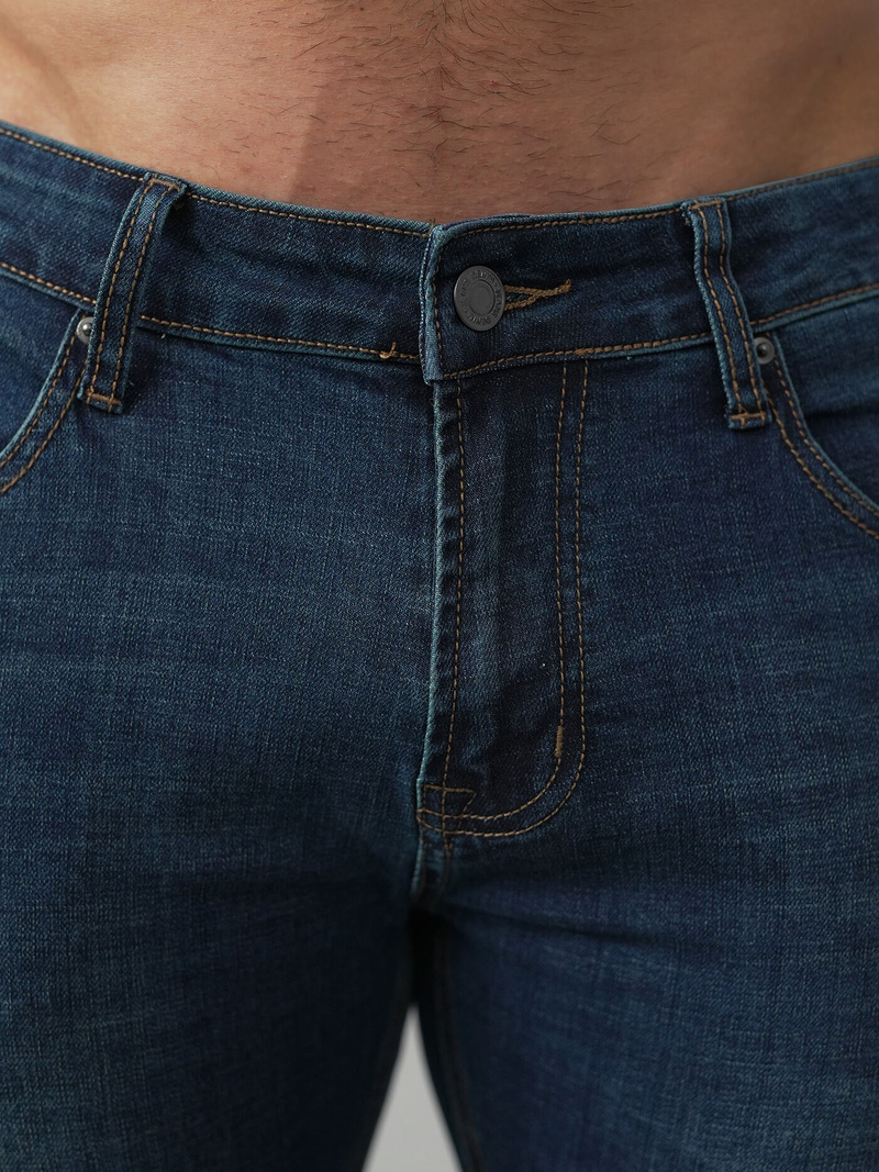 Pánske Rifle Tmavomodré OZONEE O/JK2895A