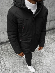 Pánska Bunda Čierna OZONEE JS/M713/392