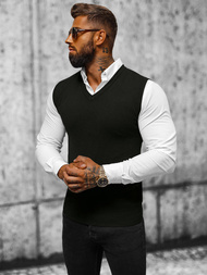 Pánsky Sveter Čierny OZONEE NB/MM6005/4Z