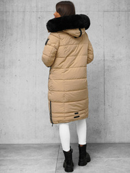 Dámska bunda béžová OZONEE O/W377